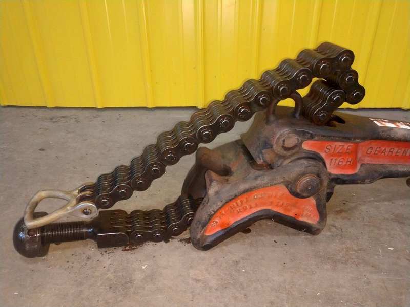 4" TO 24" PETOL GEARENCH MODEL #U118-116H HYDRA-TORK HYDRAULIC BREAK OUT PIPE WRENCH MACHINE: YOBRO #25674