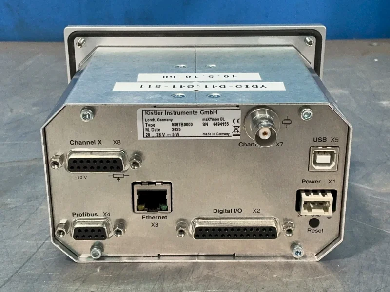 KISTLER MAXYMOS BL PROCESS MONITORING SYSTEM WITH 9323A FORCE SENSOR  -  5867B0000