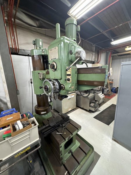 Yoshida Model YR3-115 Radial Arm Drilling Machine
