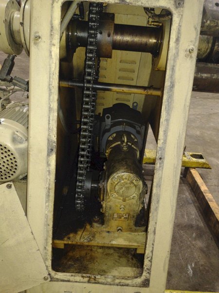 4,000 LBS x 32" MINSTER MODEL #426-SC-SP MOTORIZED COIL REEL UNCOILER : YOBRO #25766