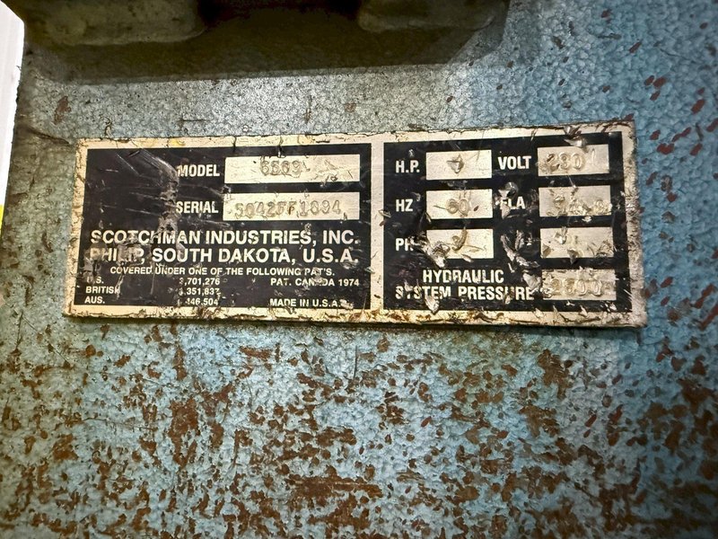 65 TON SCOTCHMAN MODEL 6509 IRONWORKER: YOBRO #23962