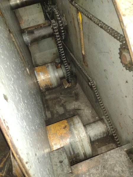 4,000 LB X 18" LITTELL CC40 COIL CRADLE STRAIGHTENER. STOCK # 0218926