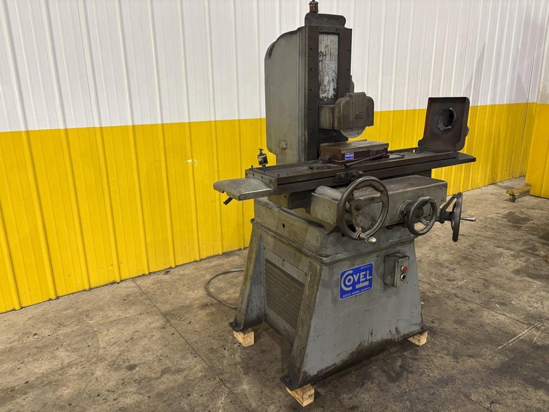 6" X 18" COVEL MODEL #10F HORIZONTAL SURFACE GRINDER: STOCK #23187