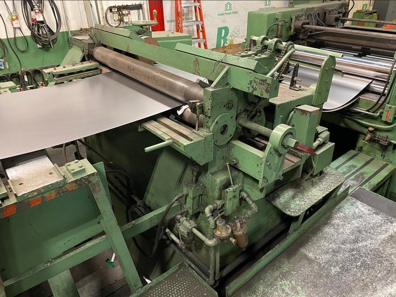 20,000 LB X 48&quot; X .078&quot; DAHLSTROM CUT THE LENGTH LINE. STOCK # 0849522