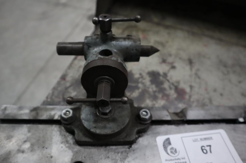 Bench Centers Mounted On Aluminum Plate 3" Center- Auction Item