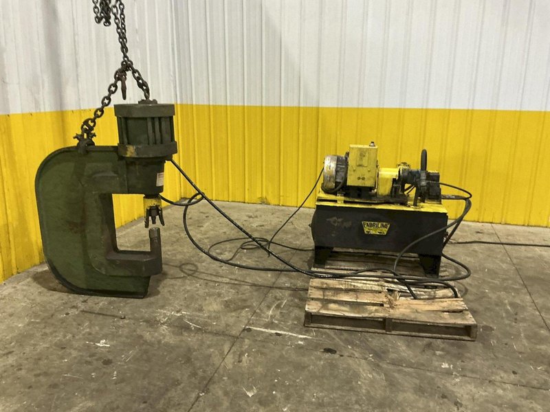 50 TON WA WHITNEY PORTABLE HYDRAULIC PUNCH PRESS: YOBRO #24626