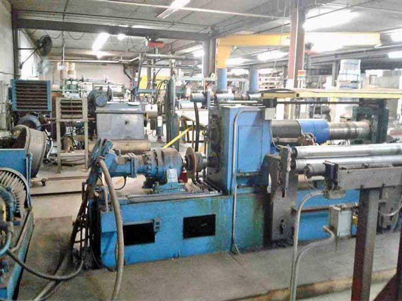 48" (1219mm) X 4.75" (121mm) BRANER SLITTING LINE (13786)
