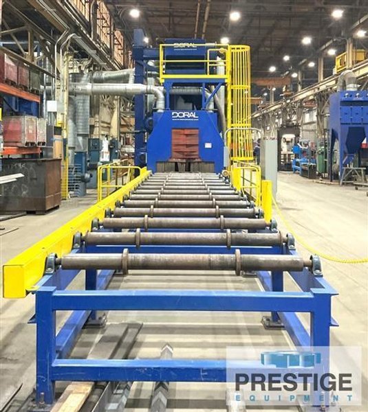 Doral 6048 6-Wheel Structural Plate Shot Blast System