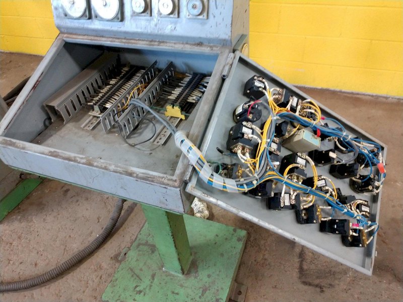 CONTROL PANEL WITH TB WOODS AC INVERTER DRIVES: STOCK #10830