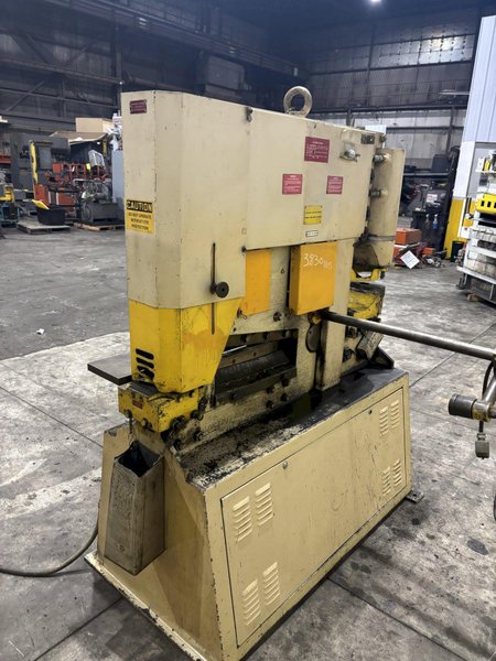 70 TON GEKA MODEL #HYDRCROP HYD-70 HYDRAULIC IRONWORKER: STOCK #22762