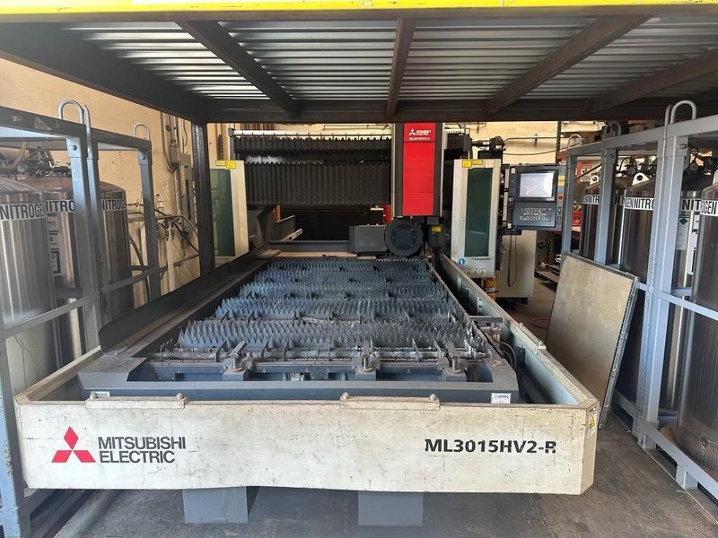 4500 Watt Mitsubishi 3015HV2_R CO2 Laser, 2016 – 5′ x 10′ Table