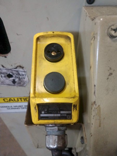 36" COE MODEL #CPRF-S336 POWERED FEED UP COIL TENSION STAND: STOCK #14310