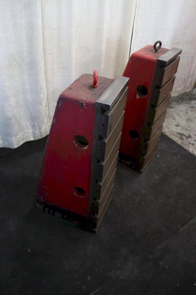 1 SET OF 12" X 36" G &amp; L T SLOTTED ANGLE PLATES: STOCK #75520