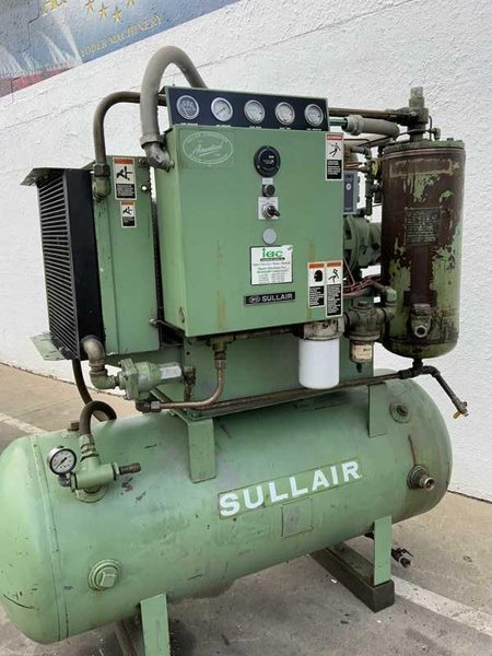 25 HP SULLAIR Rotary Screw Air Compressor, Model 10B-25