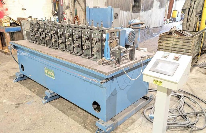 10 Stand 7.625&quot; x 1.25&quot; Tru-Tech Rollforming Line