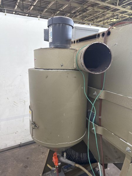 CLEMCO ENP55-600R&amp;RAC BLAST CABINET. STOCK # 0776625.