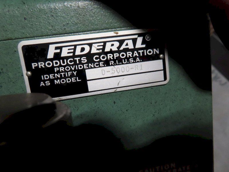 Sheffield Precisionaire Air Gauge, Federal Dimensionair Air Gauge to 0.00002", Federal AFL-9 R-2 Oil/Water Seperator and Accucal Flowmeter- Auction Item