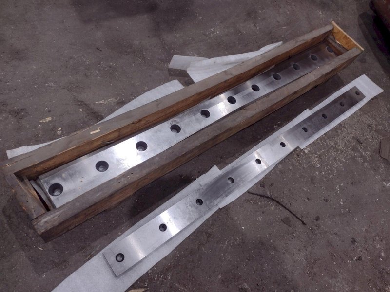 52" X 14 GA WYSONG MODEL #1252-HS BOWTIE BLADE HIGH SPEED CUT TO LENGTH LINE MECHANICAL SHEAR: STOCK #22751