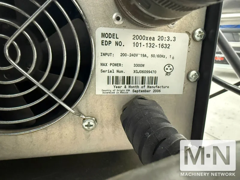 BRANSON MODEL 2000XEA ULTRA SONIC WELDER MFG 2006