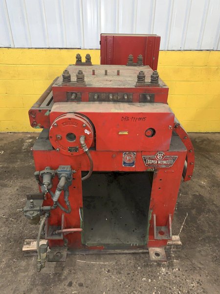 24" WIDE X .125" CWP MODEL #24C 7 ROLL POWERED COIL STRAIGHTENER: STOCK #13904