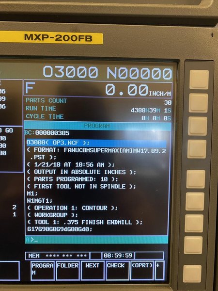 YCM NSV 102A CNC Vertical Machining Center For Sale - 2012