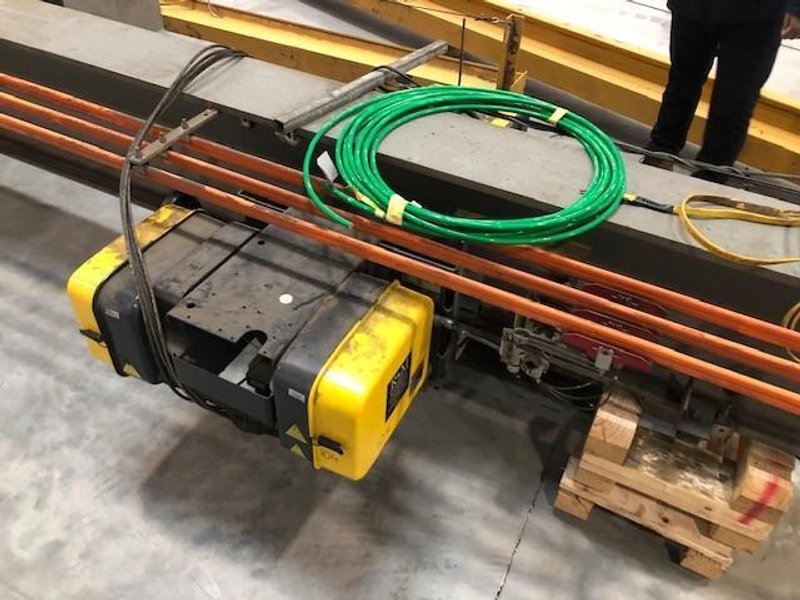 5 TON R&amp;M SPACE MASTER SX MONORAIL CRANE WORK STATION STOCK #2832