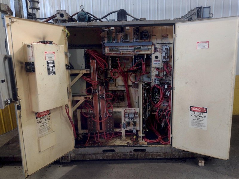 100 KW AJAX TOCCO &quot;TOCCOTRAN&quot; INDUCTION HARDENING SCANNER SYSTEM, NEW 2005: STOCK #17289
