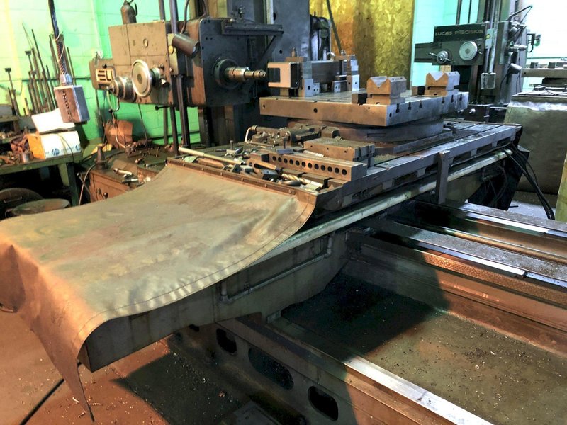 4&quot; LUCAS MODEL #44IB-72 HORIZONTAL BORING MILL: STOCK 18230