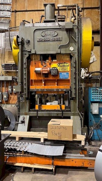 250 TON DANLY MODEL #H2-250-48-36 STRIGHT SIDE PRESS: STOCK #21267
