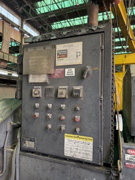 48" X 192" PROCECO MODEL RNW-1X4X16-30-S CRANKSHAFT WASHER. STOCK # 0981726