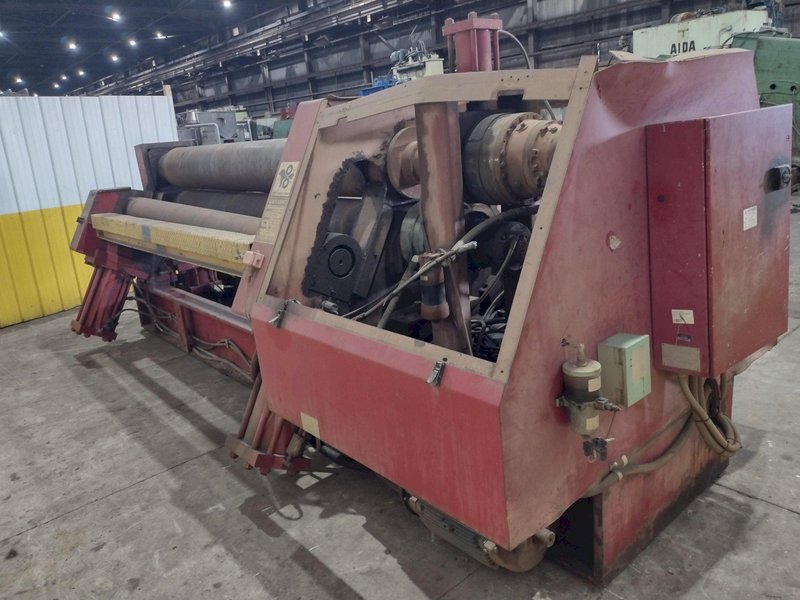 10' X 1" MONTGOMERY MODEL #4R-120100 4-ROLL HYDRAULIC PLATE BENDING ROLL: STOCK #17021