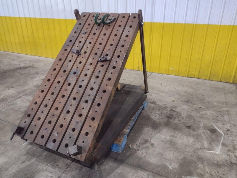 70&quot; X 48&quot; T-SLOTTED ADJUSTABLE ANGLE PLATE: YOBRO #24019
