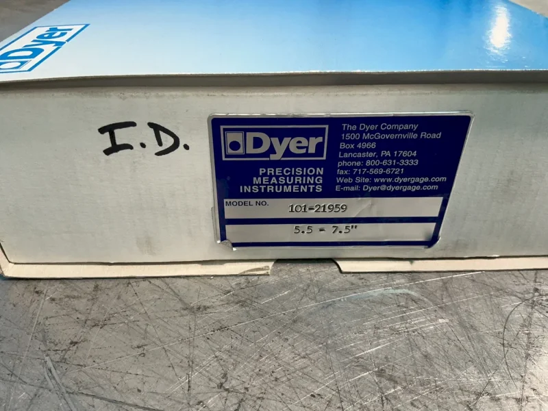 DYER SERIES DIRECT READING O-RING GROOVE GAGE   -  101-21959