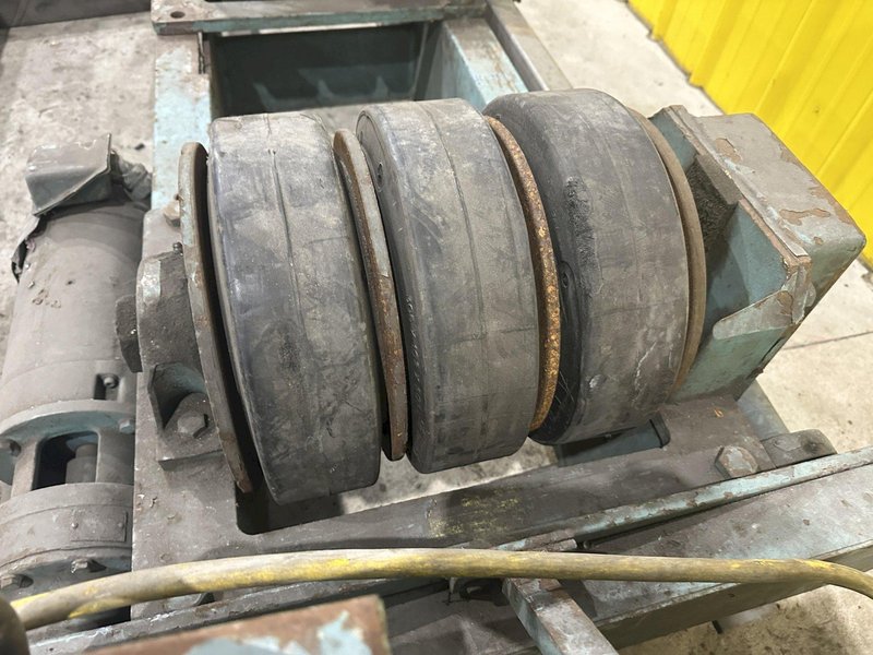 20 TON ARONSON MODEL #WWR-20 POWERED TANK TURNING ROLL SET WITH DRIVE &amp; IDLER: STOCK #22313