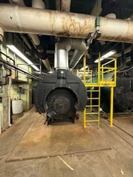 125 HP Hurst Low Pressure Steam Boiler, 2005