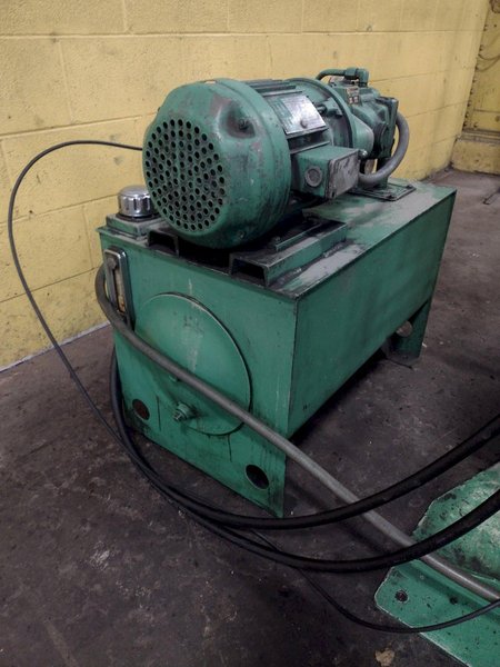 4-1/8&quot; X 48&quot; CARSON MODEL CHP-1H TUBE END PUNCH FORMING MACHINE: STOCK 17891