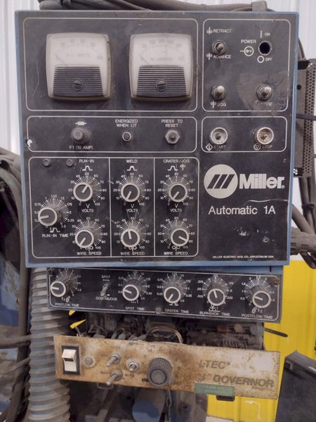 72&quot; JETLINE SEAM WELDER WITH MILLER COMPONENTS: STOCK #23642