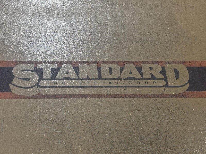 325 TON X 12' STANDARD INDUSTRIAL HYDRAULIC PRESS BRAKE NEW 2003 FLOOR STANDING NO PIT: YOBRO #23963