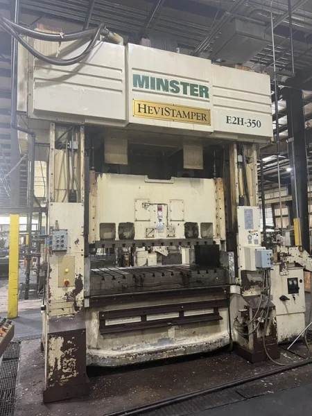 MINSTER E2H-350-86X47 SSDC PRESS, s/n 29921, STOCK# 14384J