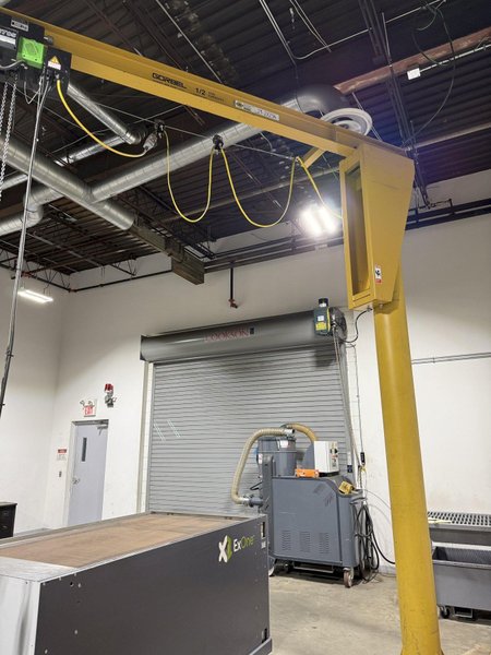 2021 ExOne type S-MaX 2.0 furan sand printer s/n 020.0227, rated at 400 volt, with traveling table type JB s/n 401.0342, sand transporter typeSC s/n 408.0687, 1800 x 1000 x 700 mm build box, up to 125/l/h per hour, S-Max pro software and controls