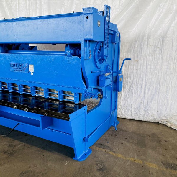 8&#039; X 1/4&quot; STEELWELD 4B-8 MECHANICAL SHEAR. STOCK # 0415921