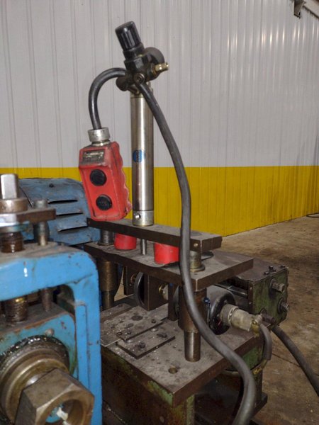 14 STAND X 2” TISHKEN MODEL #14-MW-2 ROLLFORMER 8" ROLL SPACE: YOBRO #24861