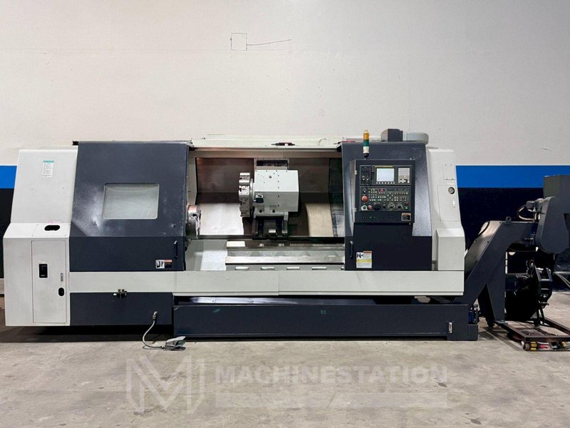 Samsung SL-35A/1500 CNC Turning Center – Long Bed Steady Rest Lathe