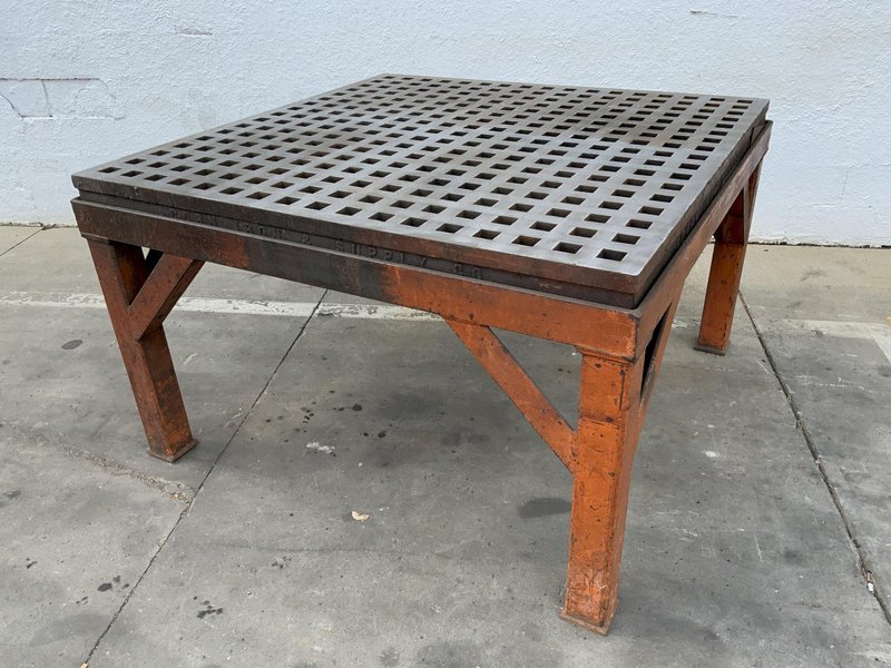 5' X 5' ACORN SUPPLY WELDING TABLE: STOCK #81473