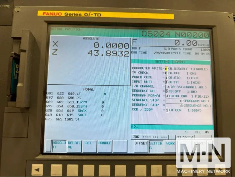 Hwacheon HI-Tech 700 CNC Lathe, 2012