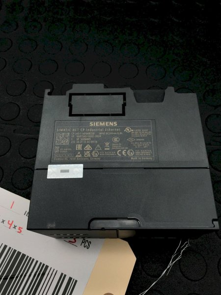 SIEMENS 6GK7 343‑1GX31‑0XE0 CP343‑1 Advanced Ethernet Module USED