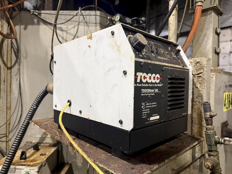 100 KW AJAX TOCCO "TOCCOTRAN" INDUCTION HARDENING SCANNER SYSTEM, NEW 2005: STOCK #17289