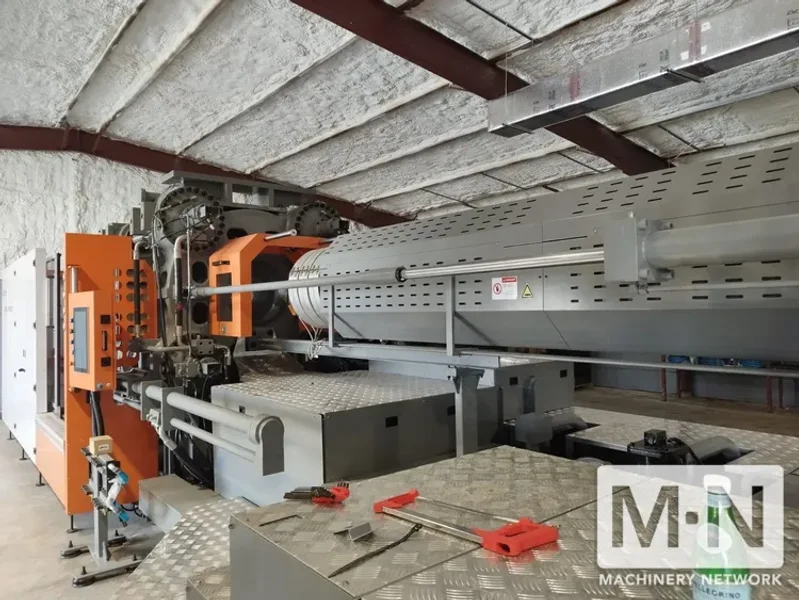 770 TON 1403 OZ CHEN HSONG MODEL SM700-TP-SVP/2 INJECTION MOLDING MACHINE MFG 2024