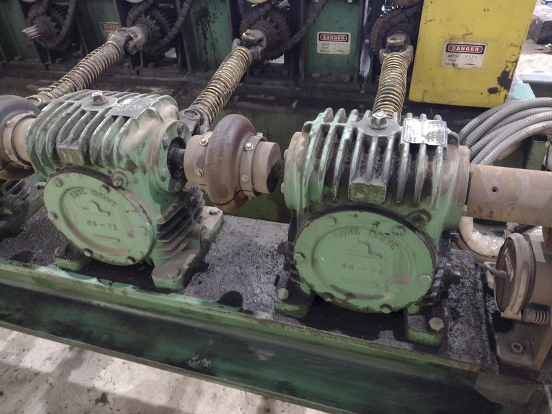 14 STAND X 3.5&quot; X 50&quot; ASC DOUBLE DECK DUAL HEIGHT PANEL ROLLFORMER: STOCK #14732