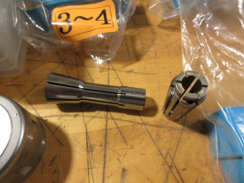 MST &amp; Nikken - Double Angle Split Collets - Assorted- Auction Item